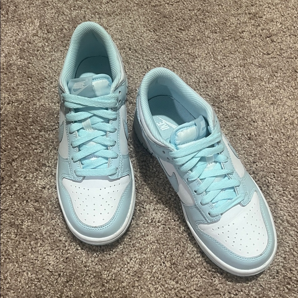 Nike Kid’s baby Blue and White Sneakers